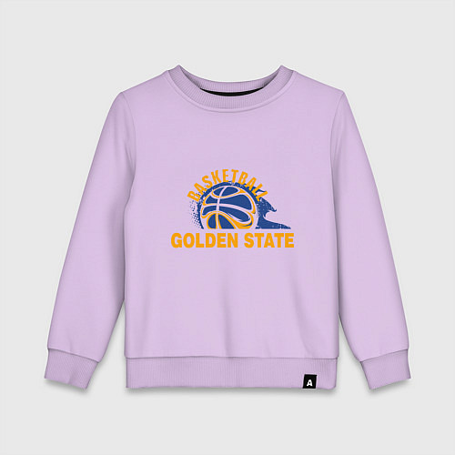 Детский свитшот Golden State Basketball / Лаванда – фото 1