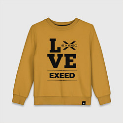 Детский свитшот Exeed Love Classic