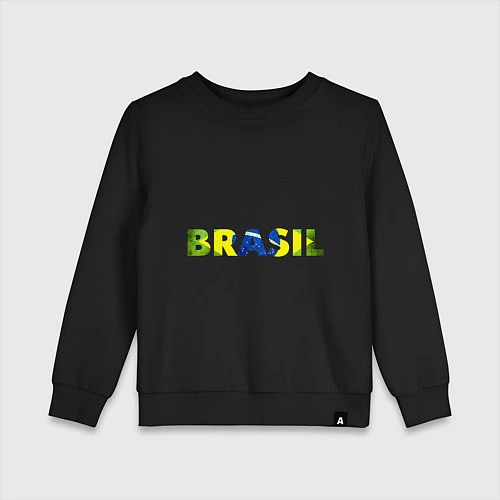 Детский свитшот BRASIL 2014 / Черный – фото 1