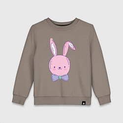 Свитшот хлопковый детский Водяной кролик 2023, цвет: утренний латте