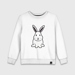 Детский свитшот Снежный кролик