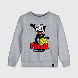 Детский свитшот Cat Felix magic bag