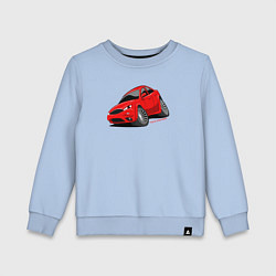 Свитшот хлопковый детский Злой Форд Мондео, цвет: мягкое небо