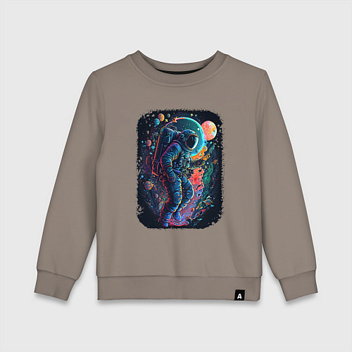Детский свитшот В поисках новых миров / Утренний латте – фото 1