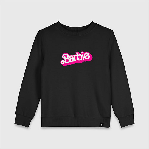 Детский свитшот Барби Фильм / Черный – фото 1