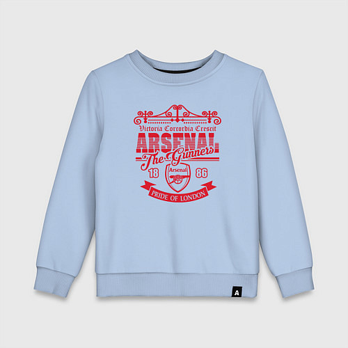 Детский свитшот Arsenal 1886 / Мягкое небо – фото 1