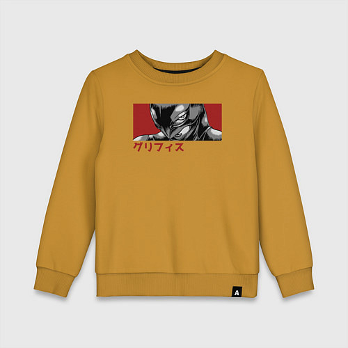 Детский свитшот Гриффит Фемто / Горчичный – фото 1
