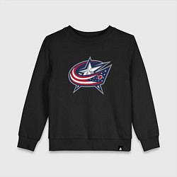 Детский свитшот Columbus blue jackets - hockey team - emblem