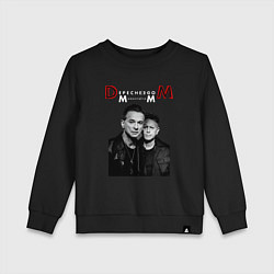 Свитшот хлопковый детский Depeche Mode 2023 Memento Mori - Dave & Martin 09, цвет: черный
