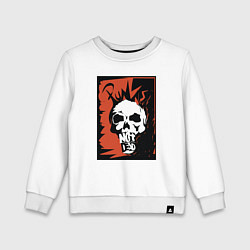 Детский свитшот Punks skull