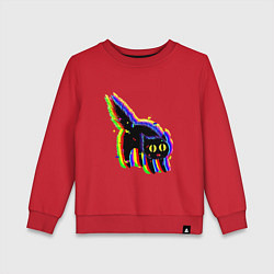 Детский свитшот Глюк кот - Technical Glitch