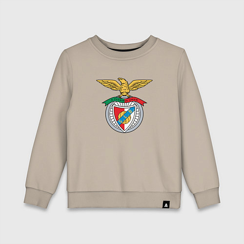 Детский свитшот Benfica club / Миндальный – фото 1