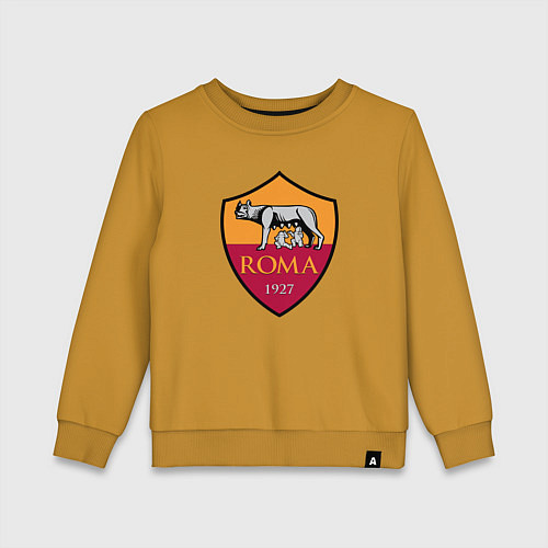 Детский свитшот Roma sport fc / Горчичный – фото 1