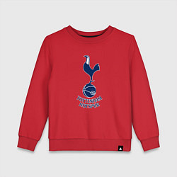 Свитшот хлопковый детский Tottenham Hotspur fc sport, цвет: красный