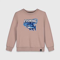 Детский свитшот Fishing style