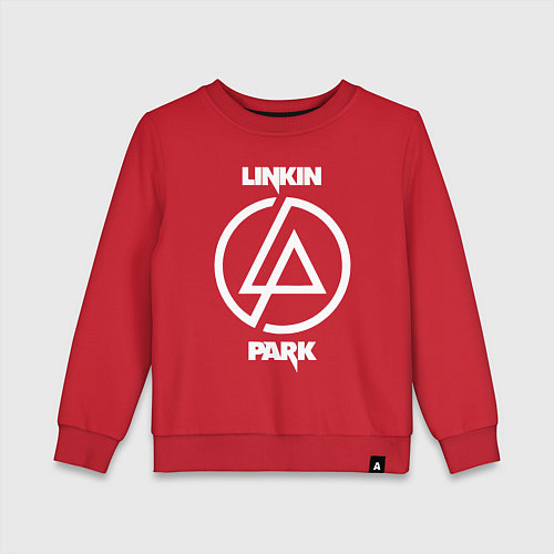 Детский свитшот Linkin Park logo / Красный – фото 1