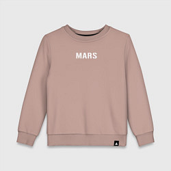Свитшот хлопковый детский Mars 30STM, цвет: пыльно-розовый