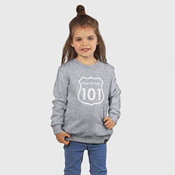 Свитшот хлопковый детский Depeche Mode - 101, цвет: меланж — фото 2