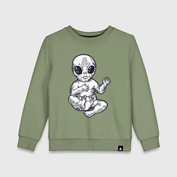 Детский свитшот Baby alien