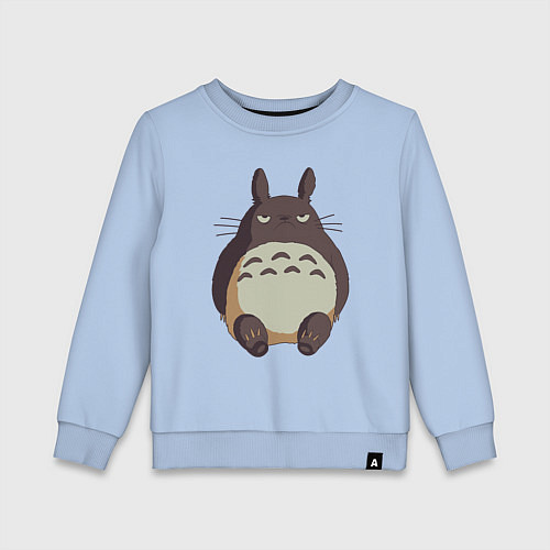 Детский свитшот Суровый Тоторо / Мягкое небо – фото 1