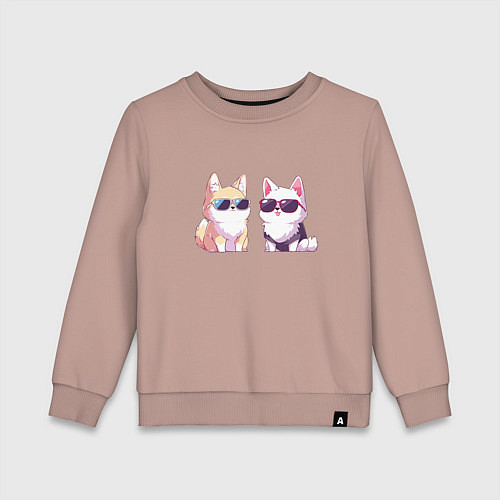 Детский свитшот Сабули крутули / Пыльно-розовый – фото 1