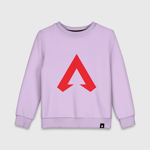 Детский свитшот Logo apex legends / Лаванда – фото 1