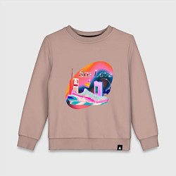 Детский свитшот 80s Love