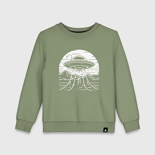 Детский свитшот Неопознанный объект / Авокадо – фото 1