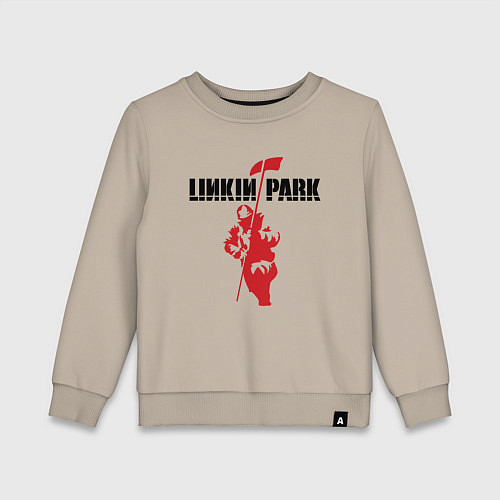 Детский свитшот Linkin park rock / Миндальный – фото 1