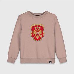 Детский свитшот Герб Москвы символика ретро