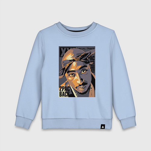 Детский свитшот Тупак вернулся / Мягкое небо – фото 1