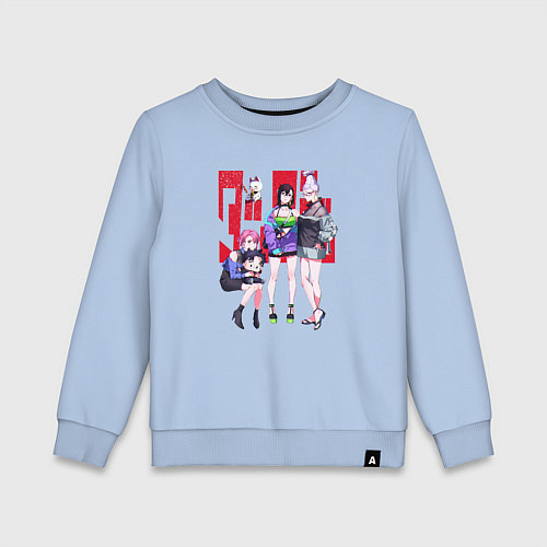 Детский свитшот Dandadan Girls / Мягкое небо – фото 1