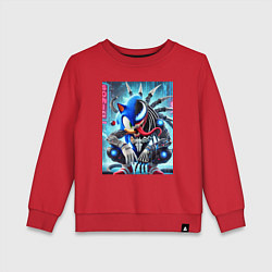 Детский свитшот Sonic-Venom - ai art fantasy