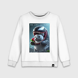 Детский свитшот Kitten-Venom meme