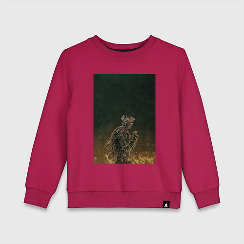 Детский свитшот Dark souls рыцарь / Маджента – фото 1