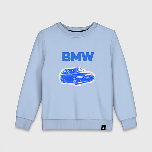 Детский свитшот Blue bmw / Мягкое небо – фото 1