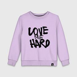 Детский свитшот Люби меня крепко