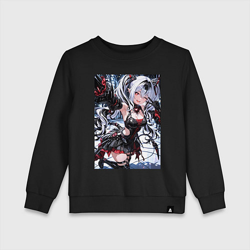 Детский свитшот Jetavie Punishing Gray Raven / Черный – фото 1