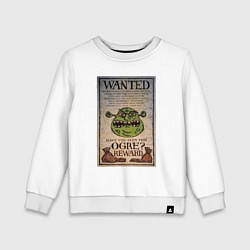 Детский свитшот Разыскивается огр