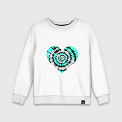Детский свитшот Сердце Тай Дай