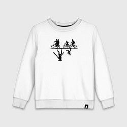 Детский свитшот Очень странные дела параллельный мир