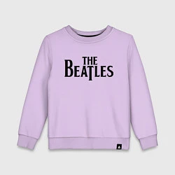 Свитшот хлопковый детский The Beatles, цвет: лаванда