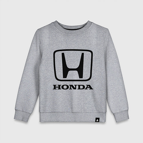 Детский свитшот Honda logo / Меланж – фото 1