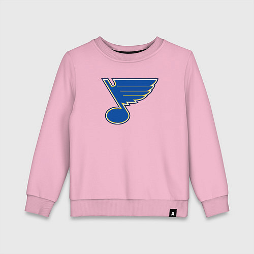 Детский свитшот St Louis Blues / Светло-розовый – фото 1