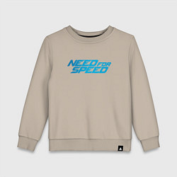 Свитшот хлопковый детский Need for speed, цвет: миндальный