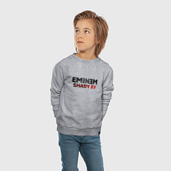 Свитшот хлопковый детский Eminem Shady XV, цвет: меланж — фото 2