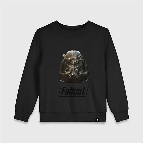 Детский свитшот Fallout / Черный – фото 1