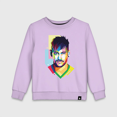 Детский свитшот Neymar: fun-art / Лаванда – фото 1