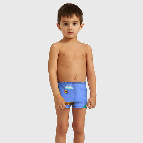 Детские плавки Марио дизайн / 3D-принт – фото 3