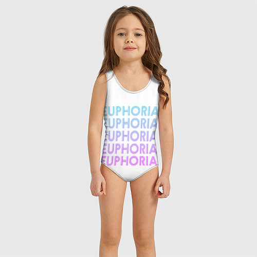 Детский купальник Эйфория Euphoria / 3D-принт – фото 3